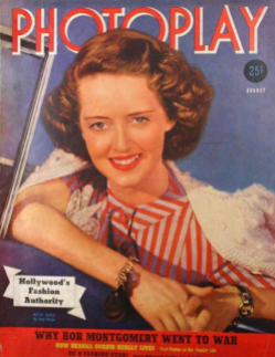 Photoplay August 1940 Bette Davis