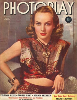 Photoplay January 1940 Carole Lombard