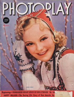 Photoplay March 1938 Sonja Henie