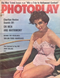 Photoplay May 1957 Joan Collins